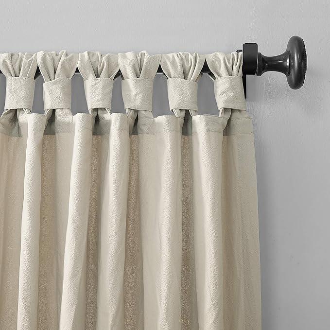 Archaeo Washed Cotton Twist Tab Curtain - Image 2