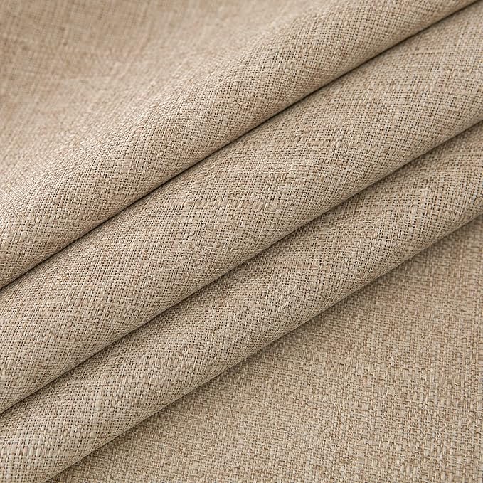 NLMUVW Linen Tablecloth for Rectangle Tables 70 Inch Burlap Textured Table - Image 3