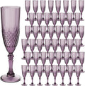 Plastic Champagne Flutes, for Halloween Weddings Bachelor Parties Toasting and by LEYIQUCHAMPAGNEWINEGLASSES