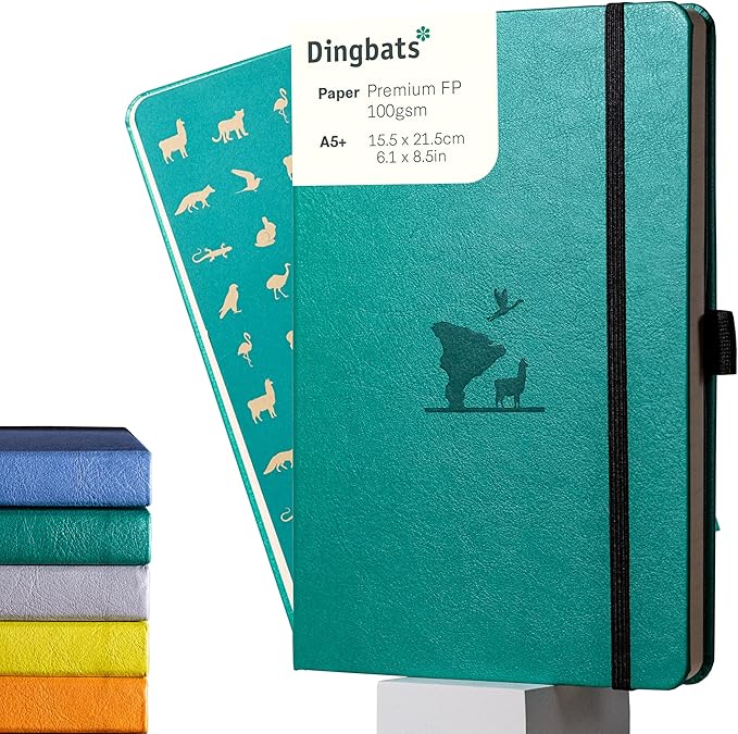Dingbats* Earth Dotted Writing Journal Notebook A5 by DingbatsNotebooks