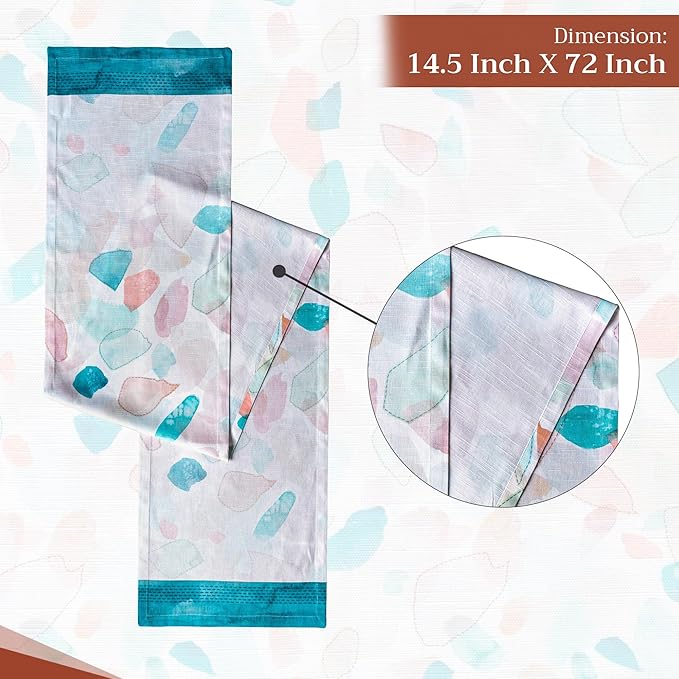 Maison d' Hermine Table Runner 100% Cotton Single Layer Table Runners 72 inches - Image 4