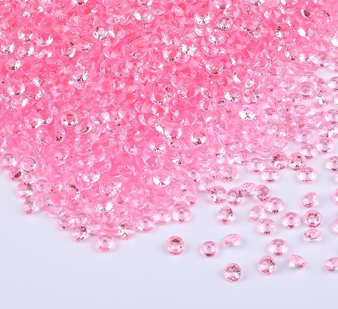 10000 pcs/Pack Wedding Table Scatter Confetti Crystals Acrylic Diamonds Vase by WelcometoGintoaria