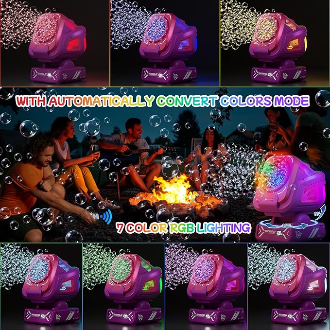 2025 Upgraded Bubble Machine - Image 5
