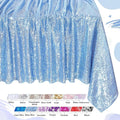 QueenDream Sparkly Sequin Tablecloth by QueenDream