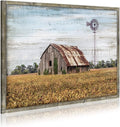 Vintage Farmhouse Wall Art Framed by WALLSUPDECOR
