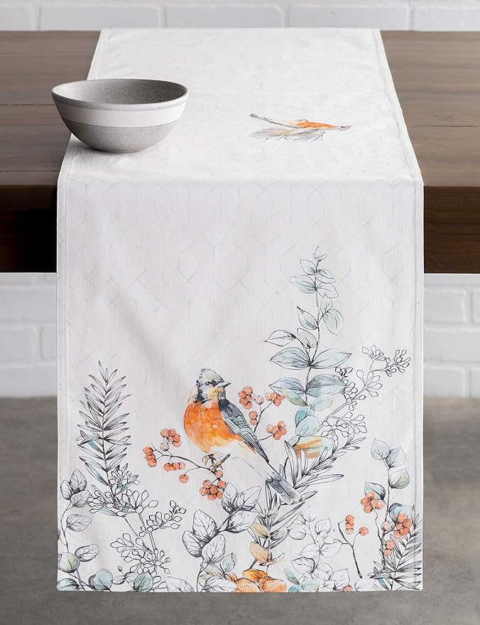 Maison d' Hermine Table Runner 100% Cotton Double Layer Table Runners 108 - Image 9
