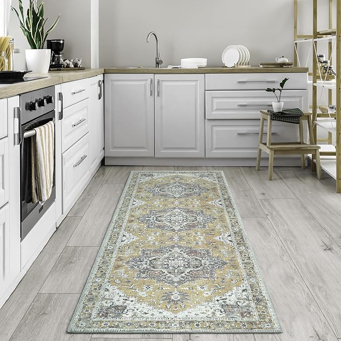 Bloom Rugs Washable Non-Slip 10 ft Runner - Image 5