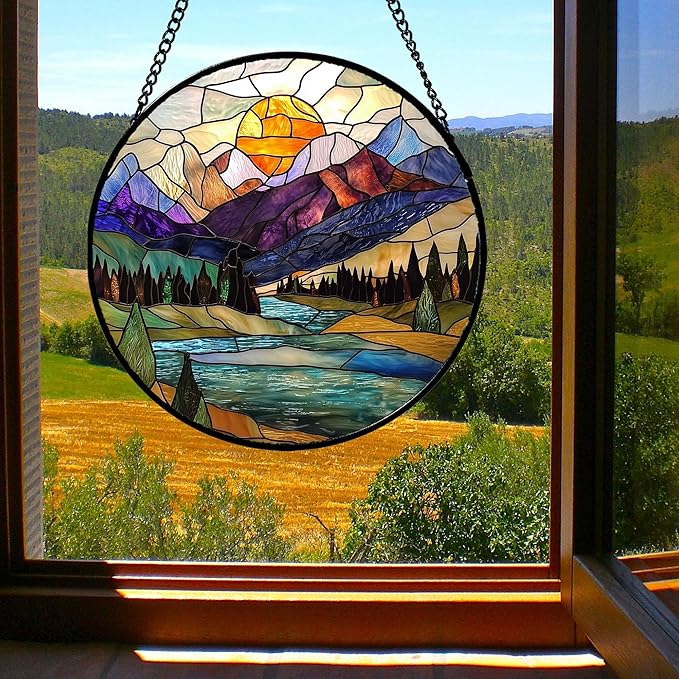 Stained Glass Window Hanging - Image 6