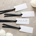 50 Pcs Name Place Cards for Table Setting Blank Wedding Place Cards by Humyoun