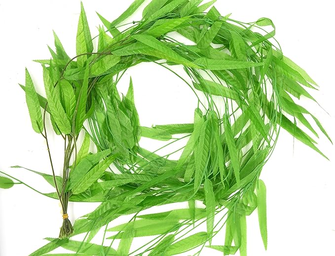 Bird Fiy 50 PCS 376 Feet Artificial Flower Greenery Wicker Rattan Vine Fake - Image 3