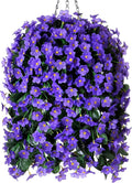 Artificial Fake Outdoor Hanging Flowers Plants Basket by HyeFloraartificialflowers