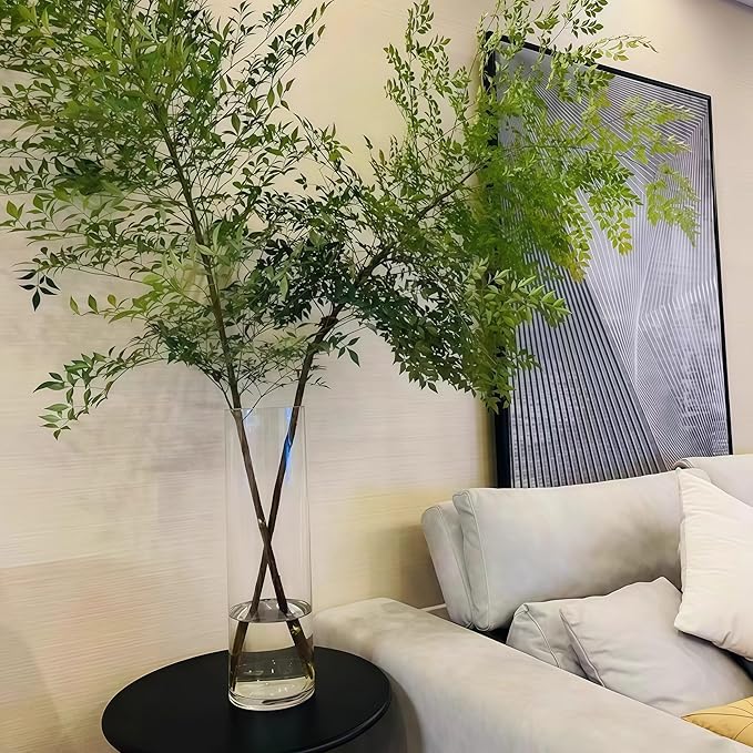 Extra Large Acrylic Cylinder Clear Vase - Image 8