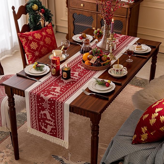Table Runners 48 Inches, Elk Table Runner - Image 2