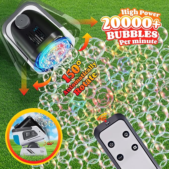 2025 Upgraded Bubble Machine - Image 4