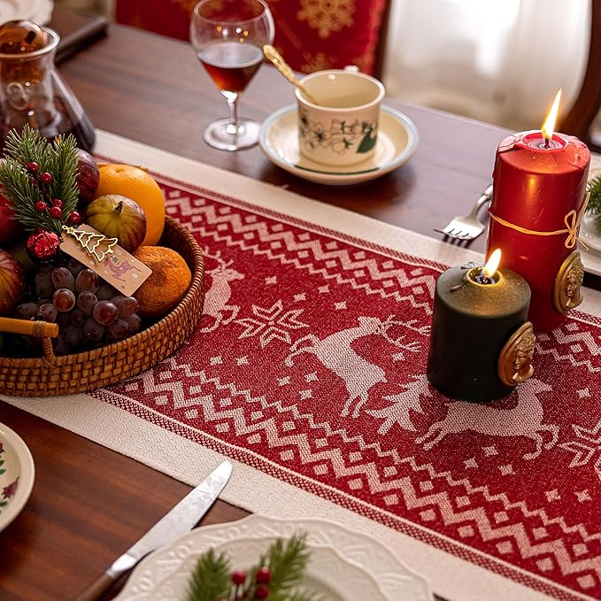 Table Runners 72 Inches, Elk Table Runner - Image 5