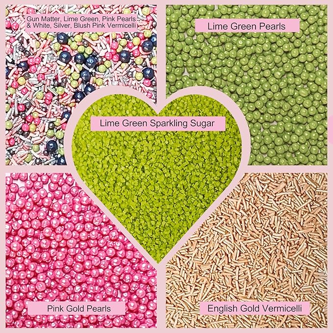 Confect Sprinkles for Cakes & Cupcakes | Birthday Party Mix - Image 3