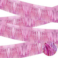 4 Pcak Each 10 Feet Glitter Pink Parade Float Decorations by ILHSTY