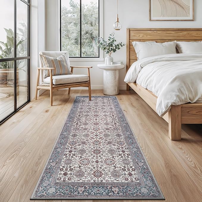 Bloom Rugs Washable Non-Slip 10 ft Runner - Image 7