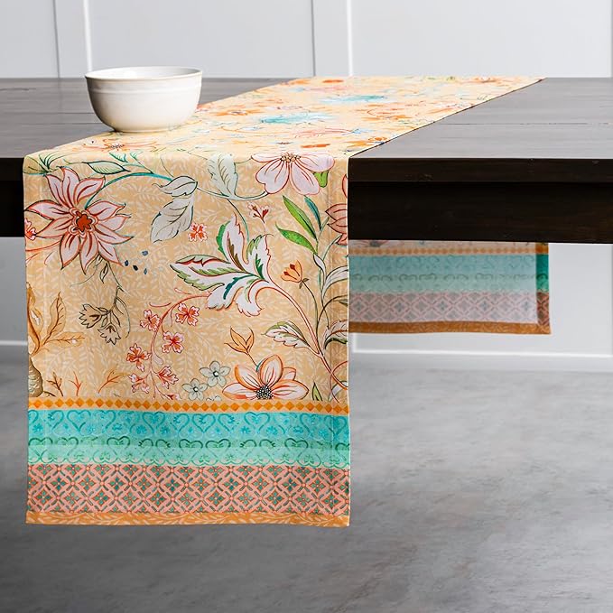 Maison d' Hermine Table Runner 100% Cotton Double Layer Table Runners 72 inches - Image 3