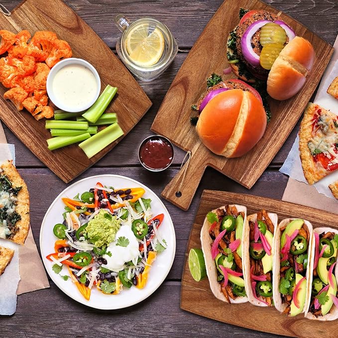 Patelai 12 Packs Wooden Cutting Board Set - Image 6