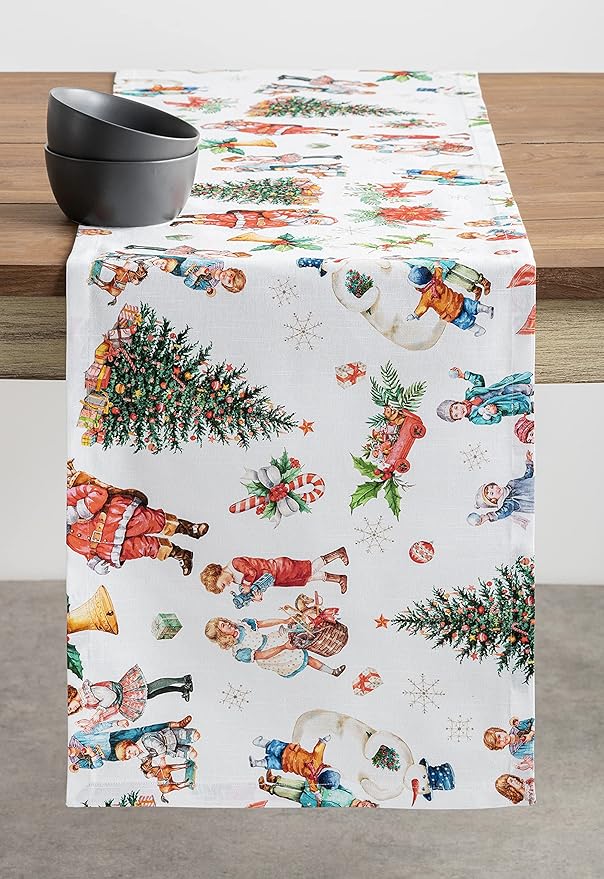 Maison d' Hermine Table Runner 100% Cotton Single Layer Table Runners 108 - Image 9