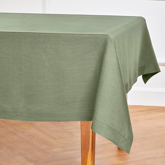 Solino Home Linen Tablecloth 60 x 90 Inch - Image 3