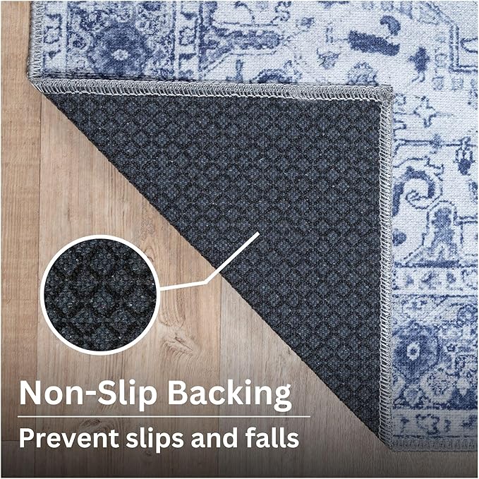 Bloom Rugs Washable Non-Slip 8' x 10' Rug - Image 8