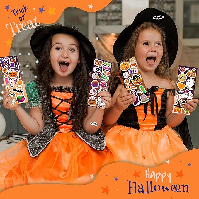 Halloween Stickers 980Pcs Assorted Halloween Stickers - Image 7