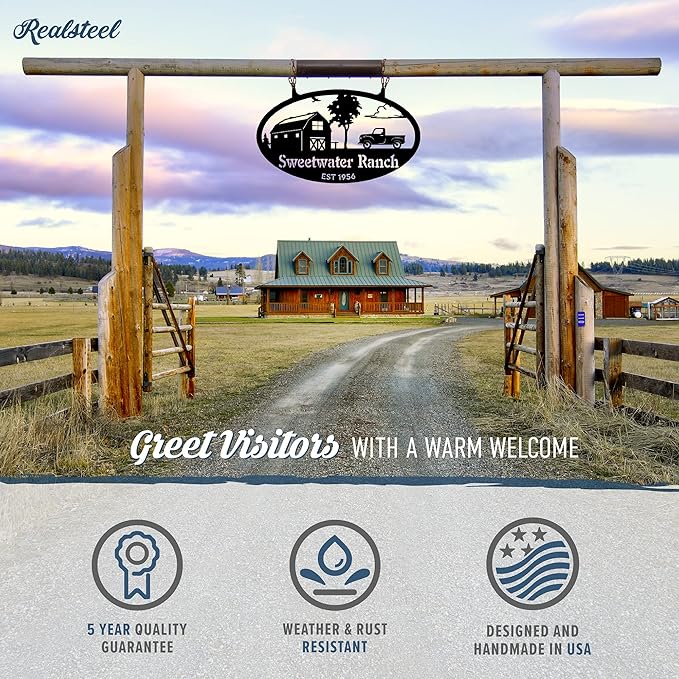 RealSteel Personalized Farm Sign - Image 3