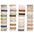 YUBBAEX 60 Rolls Value Washi Tape Pack Retro Arts Masking Tape Basic Patterns by YUBBAEXWashiTapes-MyBulletJournalFriends
