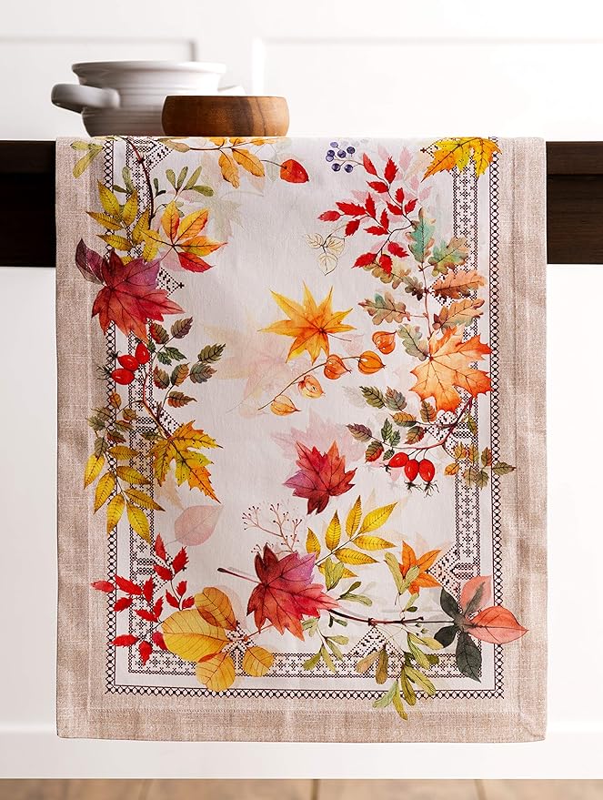 Maison d' Hermine Table Runner 100% Cotton Single Layer Table Runners 90 inches - Image 8