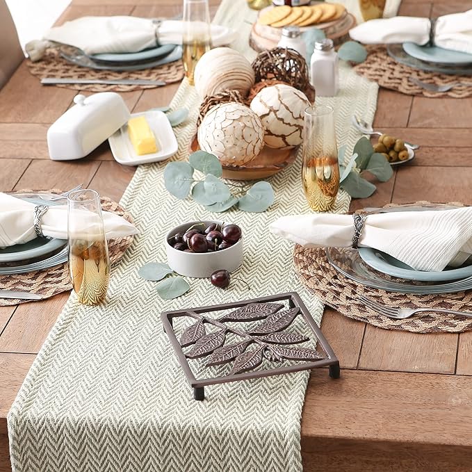 DII Woven Basic Tabletop Collection, Chevron Table Runner - Image 4