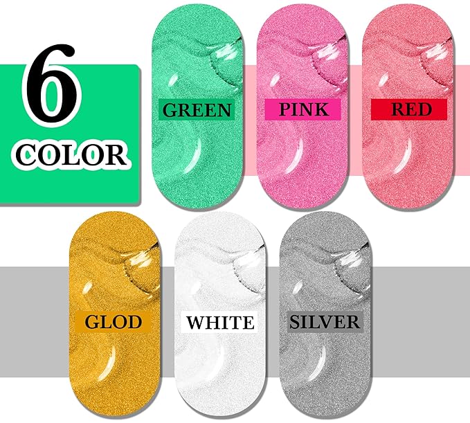 Edible Silver Glitter Paint - Image 4