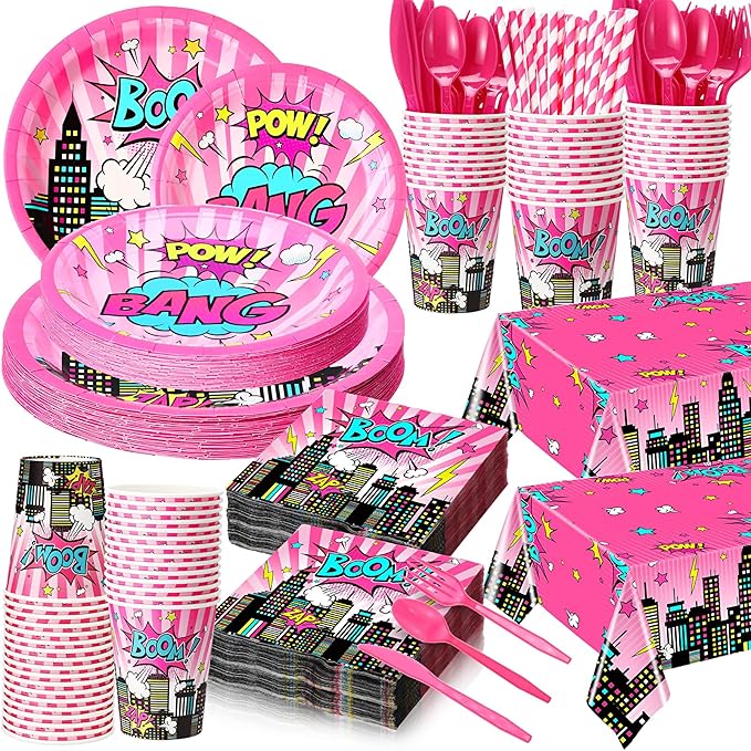 452 Pcs Girl Birthday Decorations by Potchen