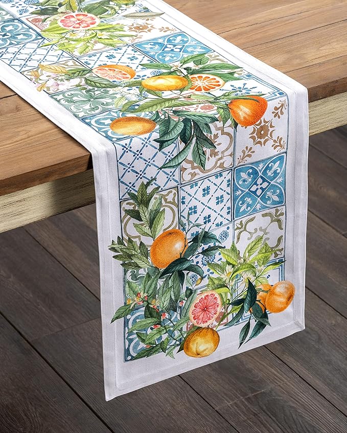 Maison d' Hermine Table Runner 100% Cotton Single Layer Table Runners 108 - Image 7
