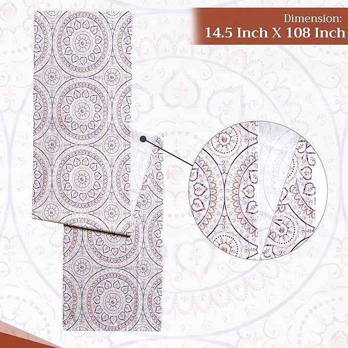 Maison d' Hermine Table Runner 100% Cotton Single Layer Table Runners 108 - Image 4