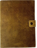 Refillable Leather Journal | Premium Lined A5 Notebook Cover | 200 Ruled by Modest+Goods