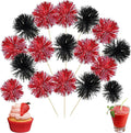 Ephlyn 30Pcs Foil Firework Cupcake Toppers Party Birthday Cake Toppers Supplies by Ephlyn