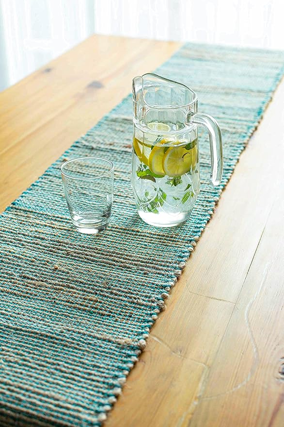 Chardin home Natural Jute Table Runner 13x72 Inch – Vintage Boho Rustic Table - Image 7