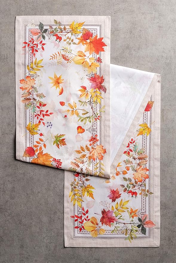 Maison d' Hermine Table Runner 100% Cotton Single Layer Table Runners 48 inches - Image 2