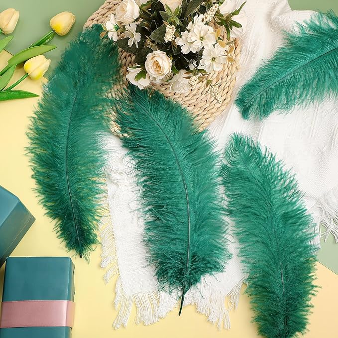 Retrowavy 30 Pcs 18-20 Inch Large Natural Ostrich Feathers Bulk - Image 3