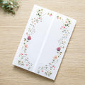 PONATIA 50PCS Vellum Jackets for 5x7 Invitation Cards- 135GSM Wild Flowers by ponatia