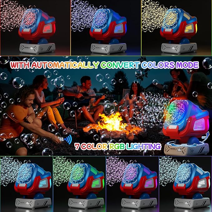 2025 Upgraded Bubble Machine - Image 5
