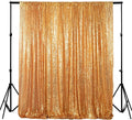 ShiDianYi 4FTX6FT-Gold-SEQUIN Photo Backdrop, Party/Prom Photography Background by ShiDianYi