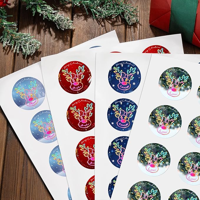 Personalized Christmas Stickers - Image 4