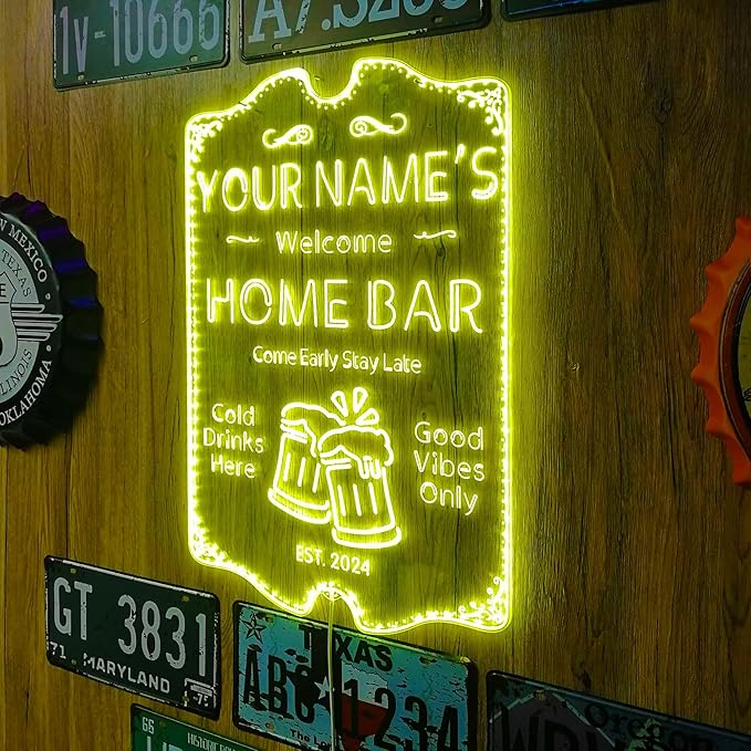 ADVPRO Personalized Your Name Home Bar RGB Dynamic Glam LED Sign - Image 4