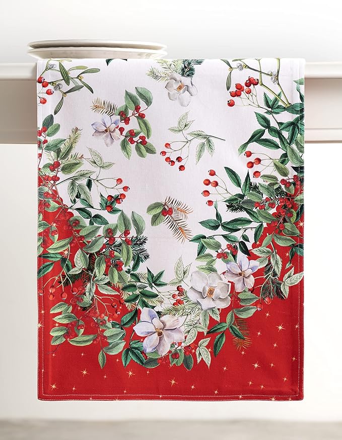 Maison d' Hermine Table Runner 100% Cotton Double Layer Table Runners 108 - Image 8