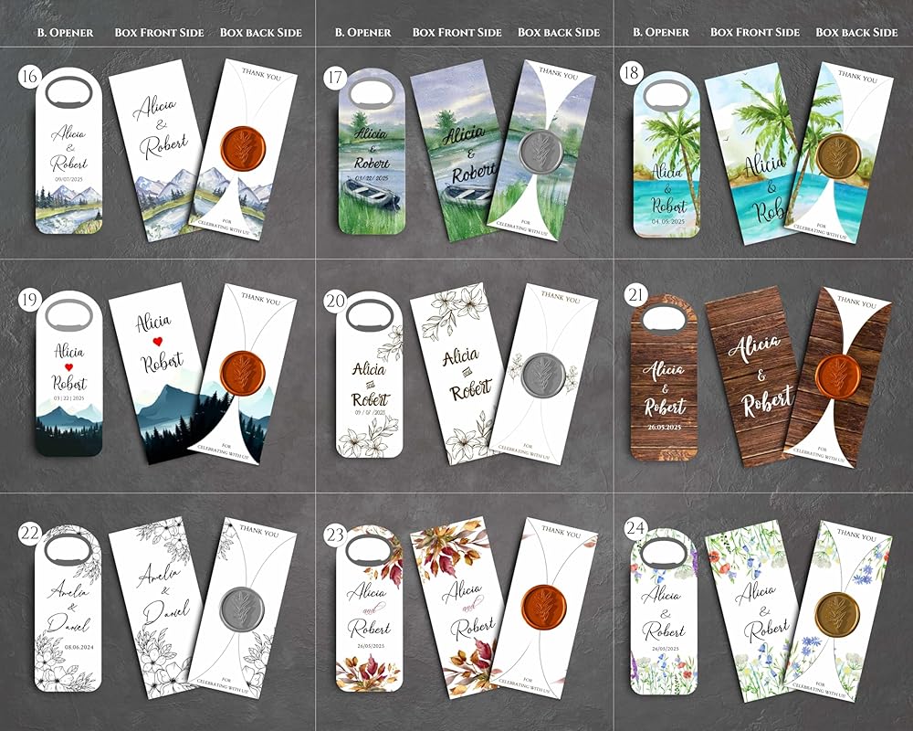 Wedding Bottle Opener Favors for Guests in Bulk, Hearts Shape Bottle Opener - Image 4