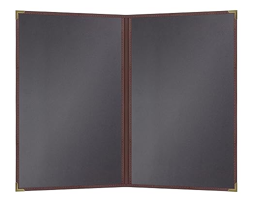 Goodsmart Pajco Style Restaurant Menu Covers – Pack of 10, Side-Loading Menu by Goodsmart