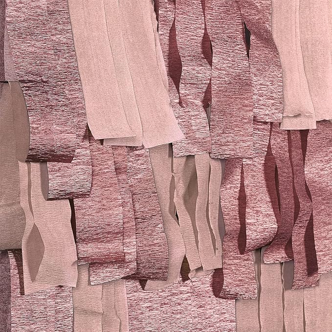 PartyWoo Crepe Paper Streamers 4 Rolls 328ft, Pack of Pink and Rose Gold Crepe - Image 2